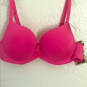 NWT Extreme Push Up Pink Bra.